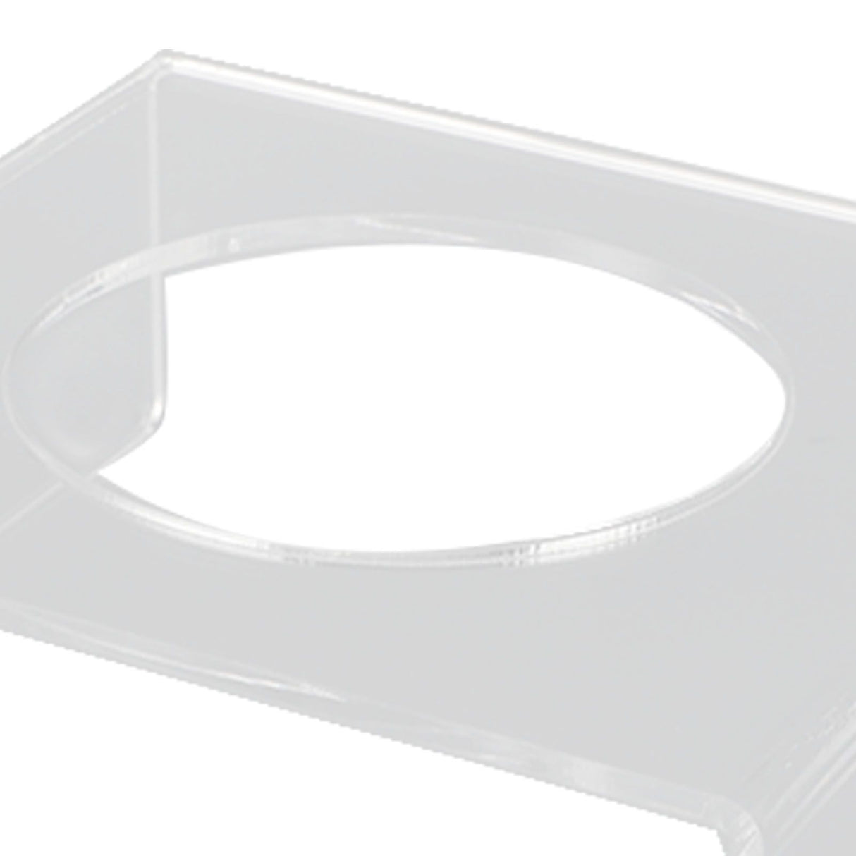 2PCS Football Stand Clear Display Holder Acrylic Stable Support Anti Scratch Versatile Display Rack for Basketball Volleyball