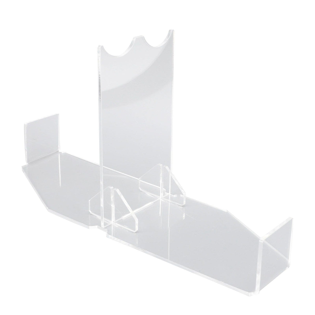 Lightsaber Display Stand Acrylic Desktop Lightsaber Display Holder Rack Wand Stand Dagger Dispaly Stand with Anti Slip Pad Transparent
