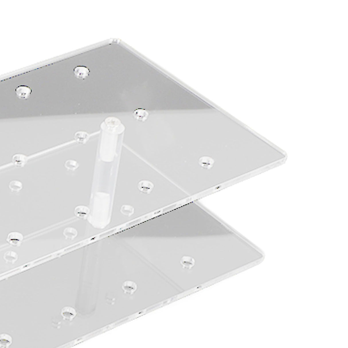 Cake Pop Stand 21 Holes Clear Acrylic Lollipop Display Holder for Weddings Baby Showers Birthday Party