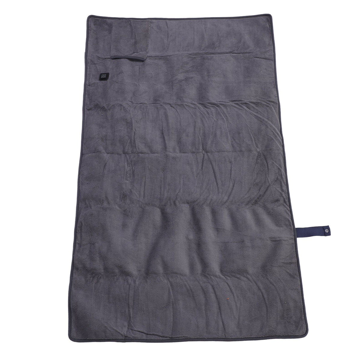 Warming Electric Blanket USB Polyester Fiber Multifunctional Adjustable Fast Heating Shawl for Camping Outdoor Activities Dark Gray