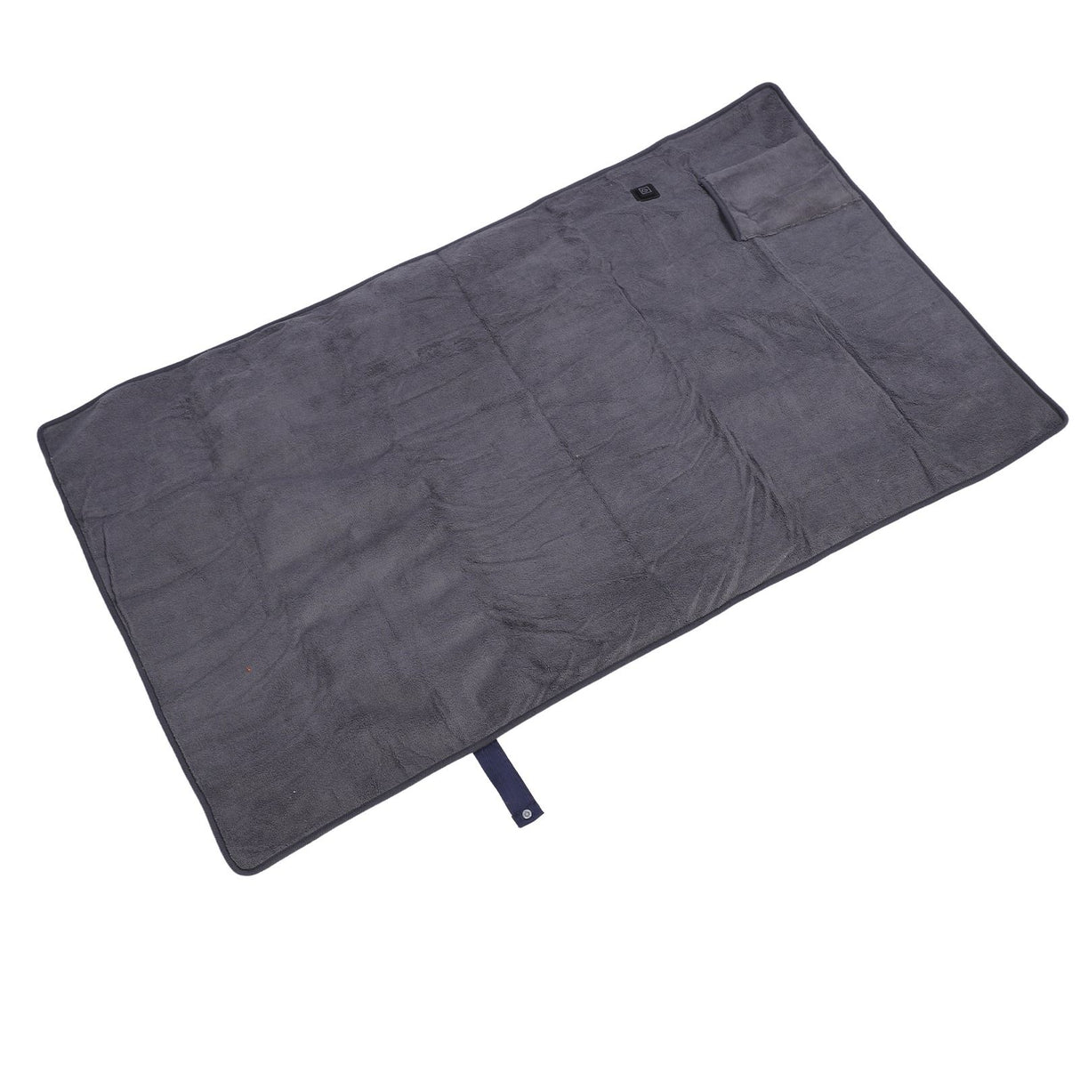Warming Electric Blanket USB Polyester Fiber Multifunctional Adjustable Fast Heating Shawl for Camping Outdoor Activities Dark Gray