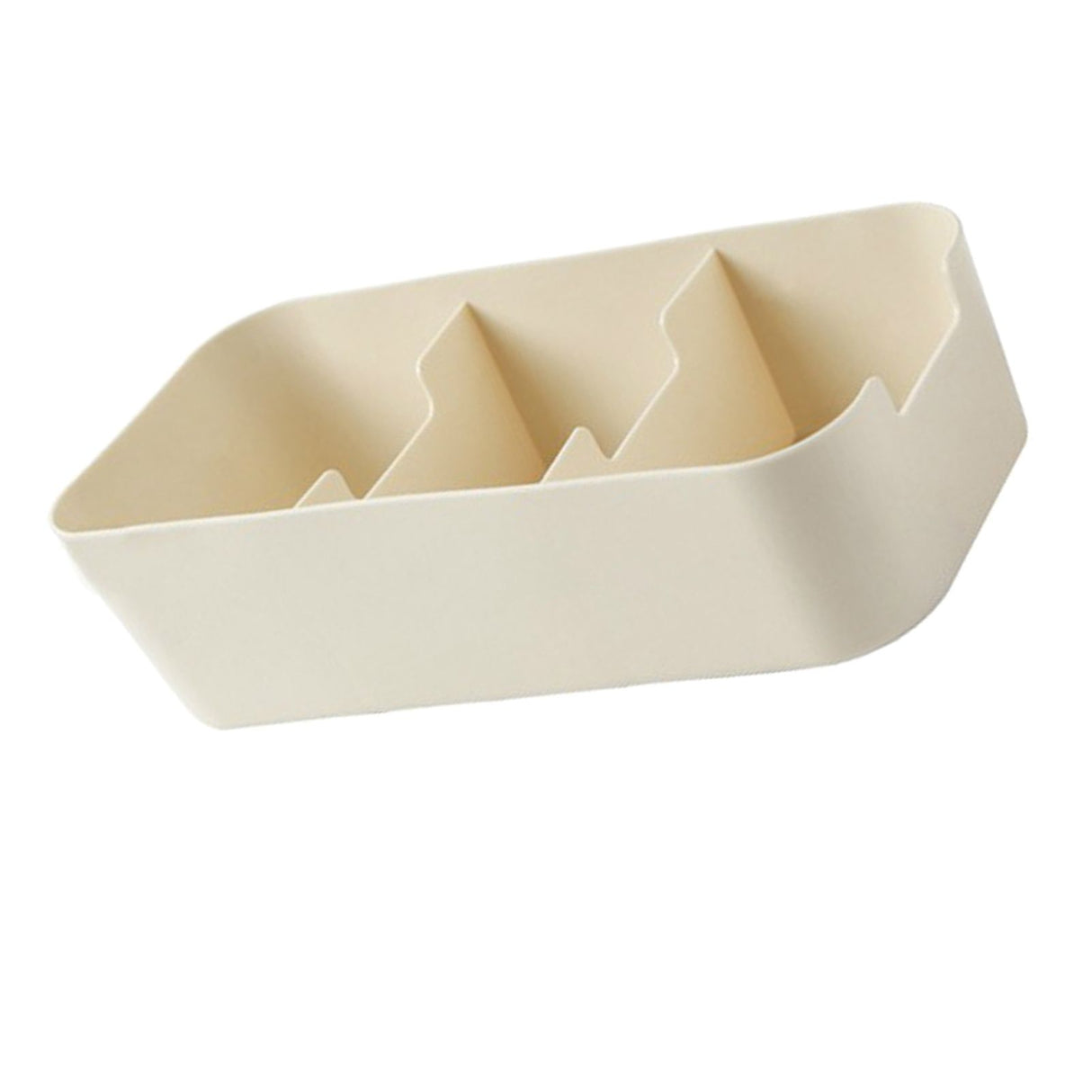 Plastic Drawer Organizers Trapezoid Stackable Tabletop Socks Underwear Organizer Storage Box for Closet