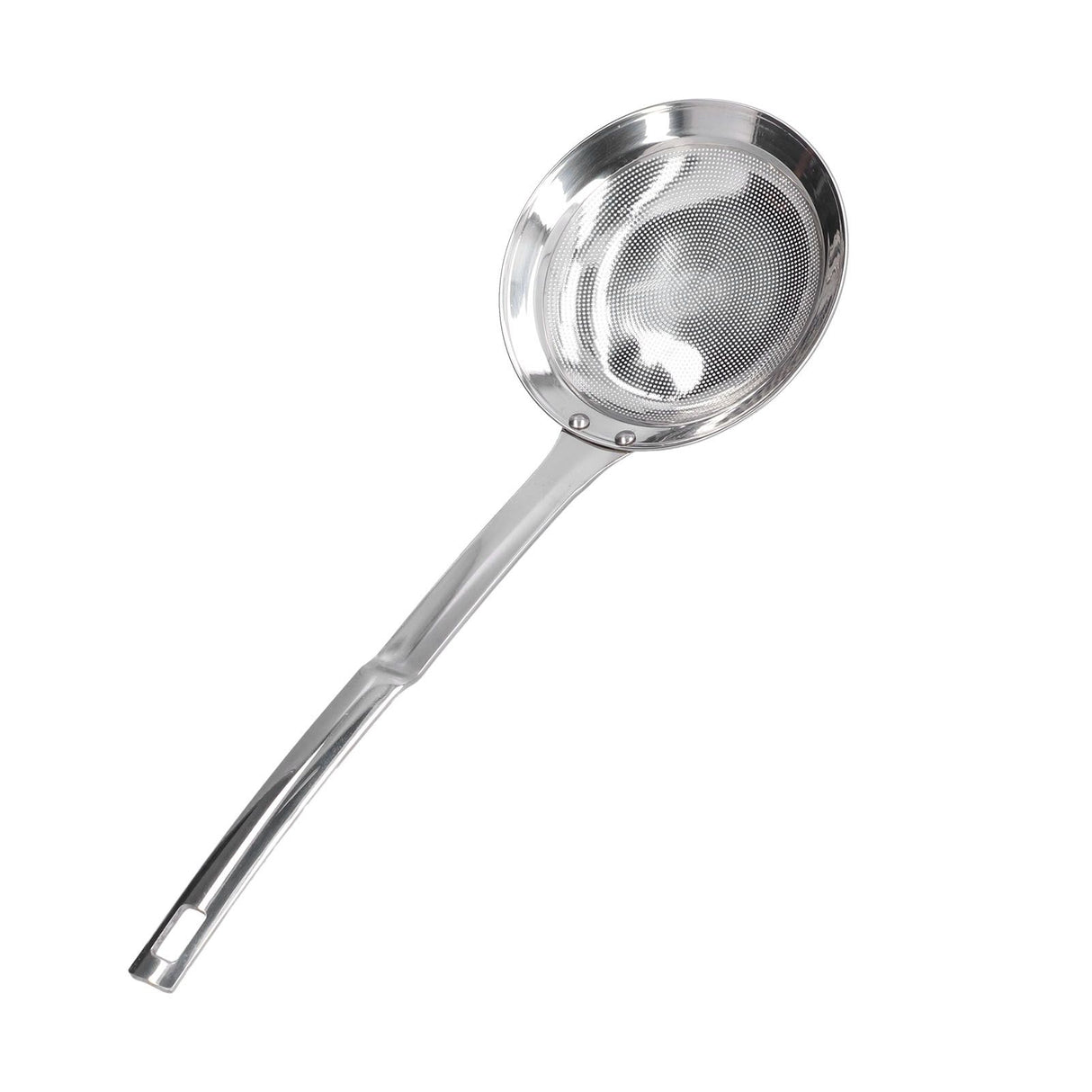 Skimmer Spoon 304 Stainless Steel Fine Mesh Residue Oil Food Strainer Kitchen Tool