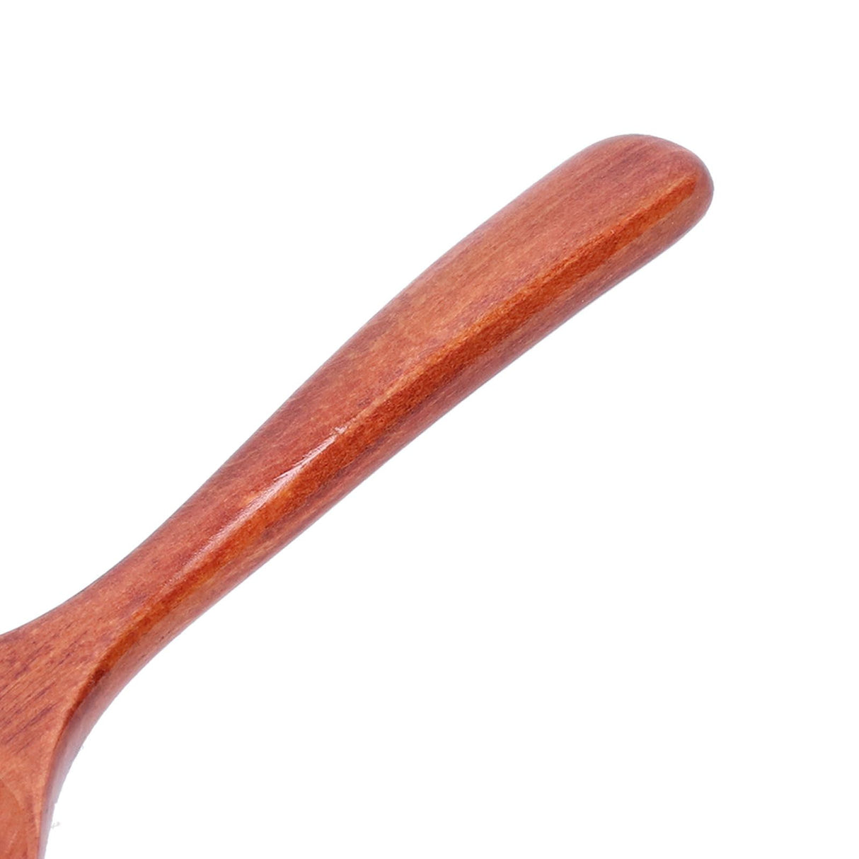5pcs Wood Spoons Long Handle Wooden Ladle for Mixing Stirring Cooking Utensil ToolDark Color