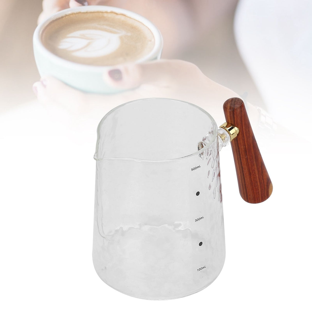 Household Milk Cup Glass Water Cup 500ml Coffee Cup Juice Cup Used in Cafes Restaurants Hotels
