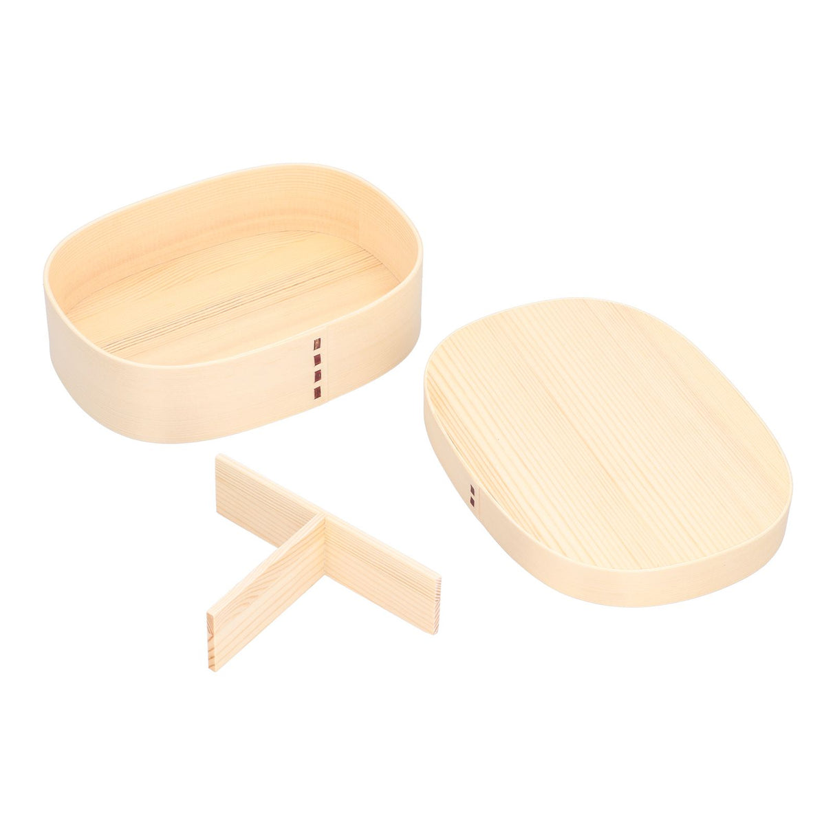 1200ml Food Container Wooden Bento Lunch Box Kids Lunch Containers for Office Camping Picnics Travel
