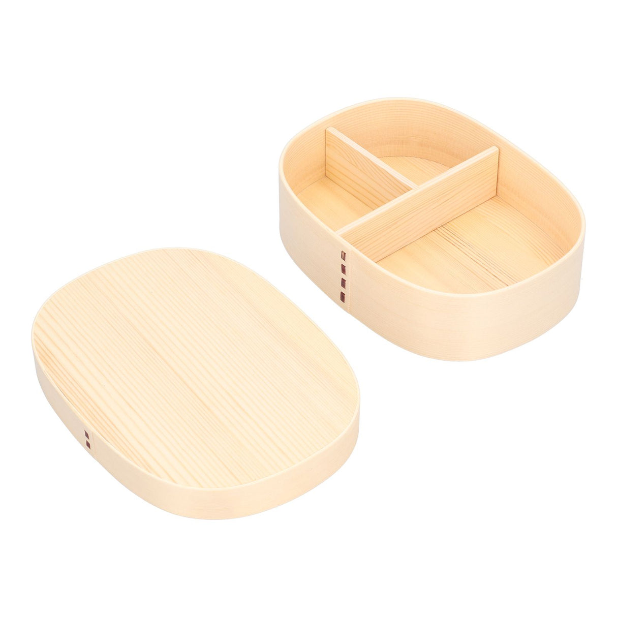 1200ml Food Container Wooden Bento Lunch Box Kids Lunch Containers for Office Camping Picnics Travel