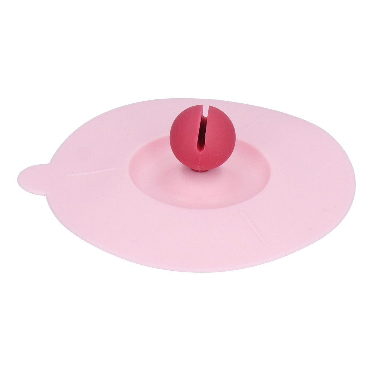 Dustproof Mug Covers Cartoon Silicone Cup Lid for Beverage Cup Sealing AccessoriesPink