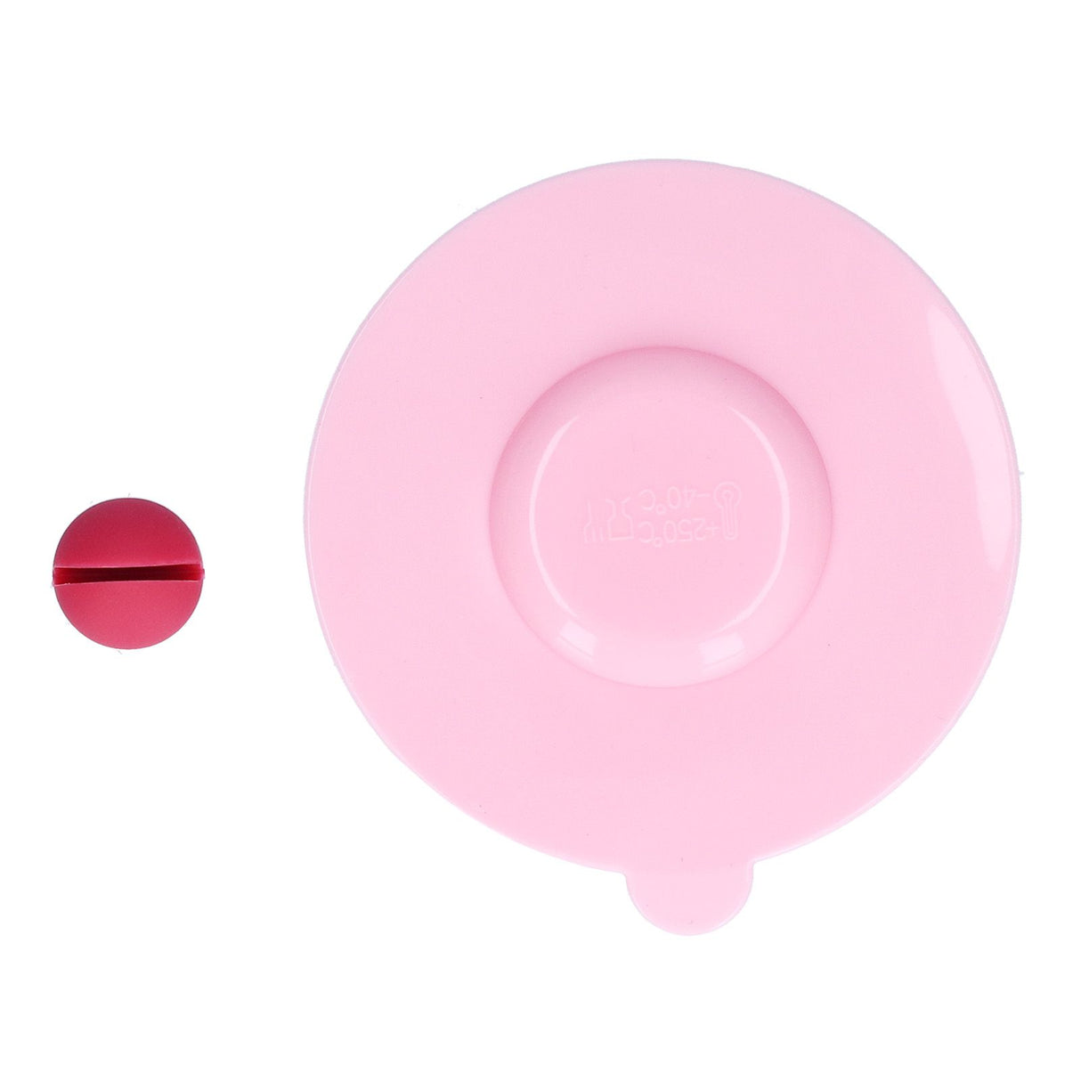 Dustproof Mug Covers Cartoon Silicone Cup Lid for Beverage Cup Sealing AccessoriesPink