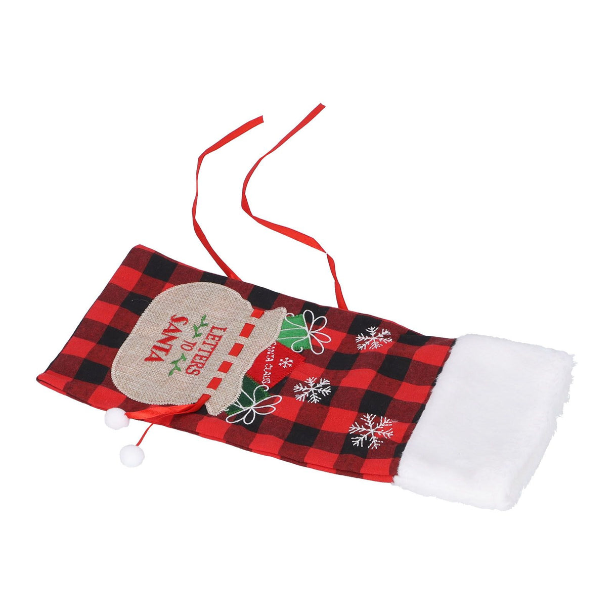 Square Grid Design Wine Bottle Cover Wine Bottle Sweater Bag for Home Christmas Party Home BarRed Black Grid
