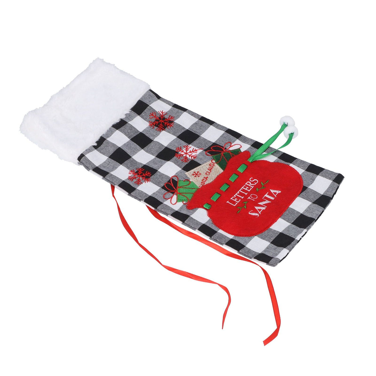 Square Grid Design Wine Bottle Cover Wine Bottle Sweater Bag for Home Christmas Party Home BarBlack White Grid