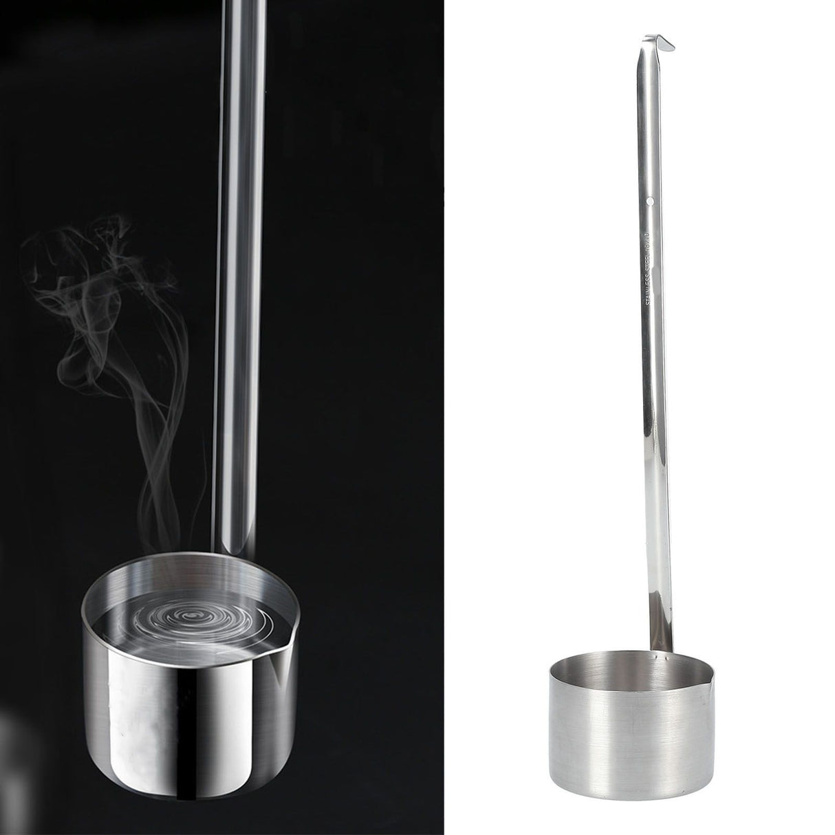 Wine Ladle Stainless Steel Spoon Wine Dipper Spoon Beer Pouring Measure Spoon for Kitchen500ML