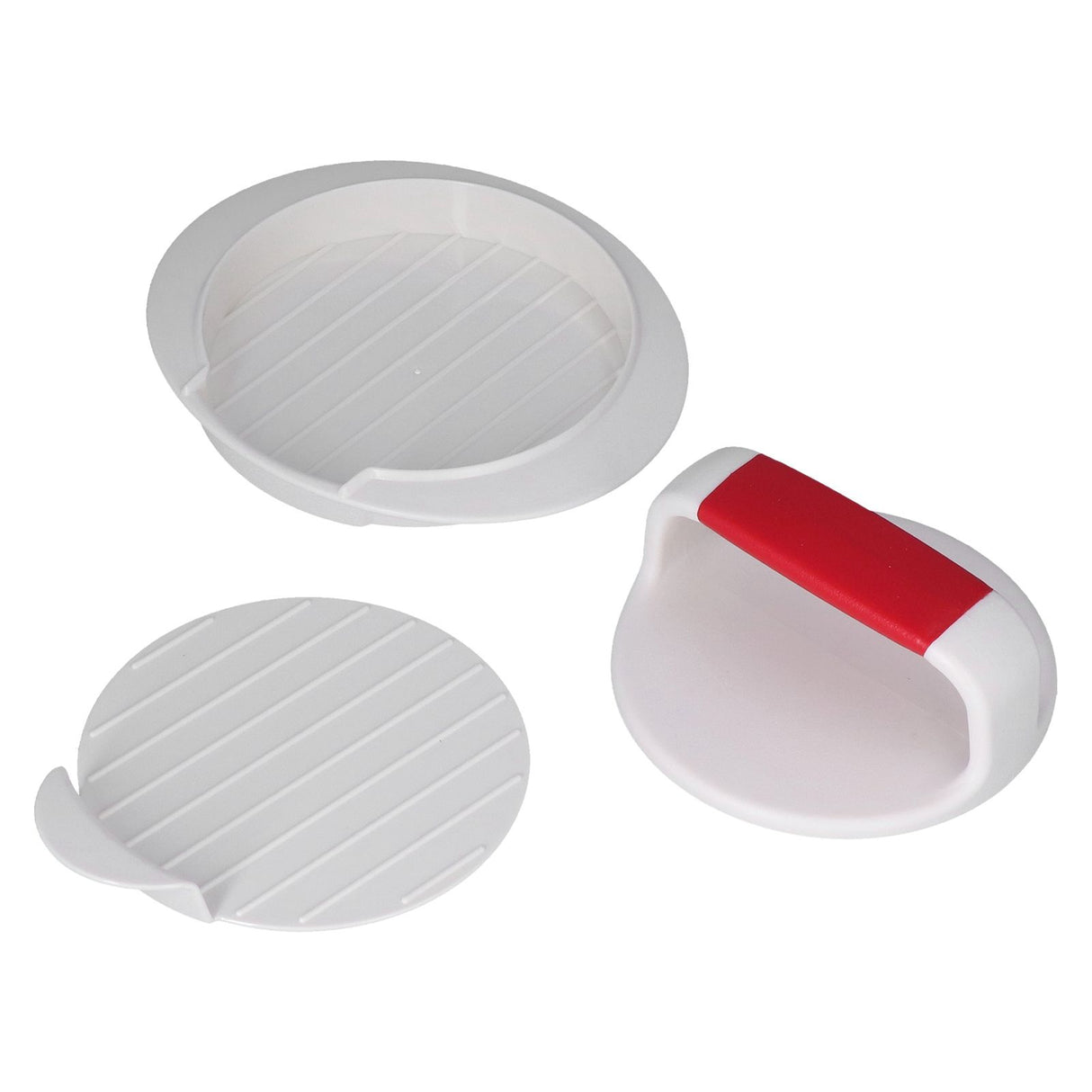 Non Stick Burger Pressing Mold DIY Hamburger Patty Maker Rice Ball Mold for Kitchen Use