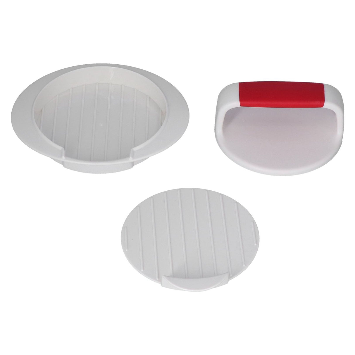 Non Stick Burger Pressing Mold DIY Hamburger Patty Maker Rice Ball Mold for Kitchen Use