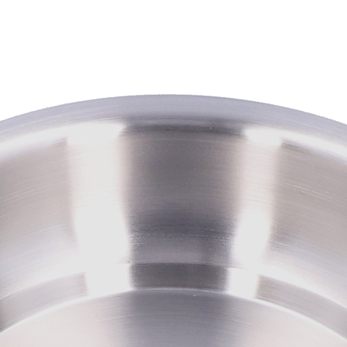 Stainless Steel Plate 304 Food Grade Material Stainless Steel Rounded Deepen Dish for Eating18cm/7in