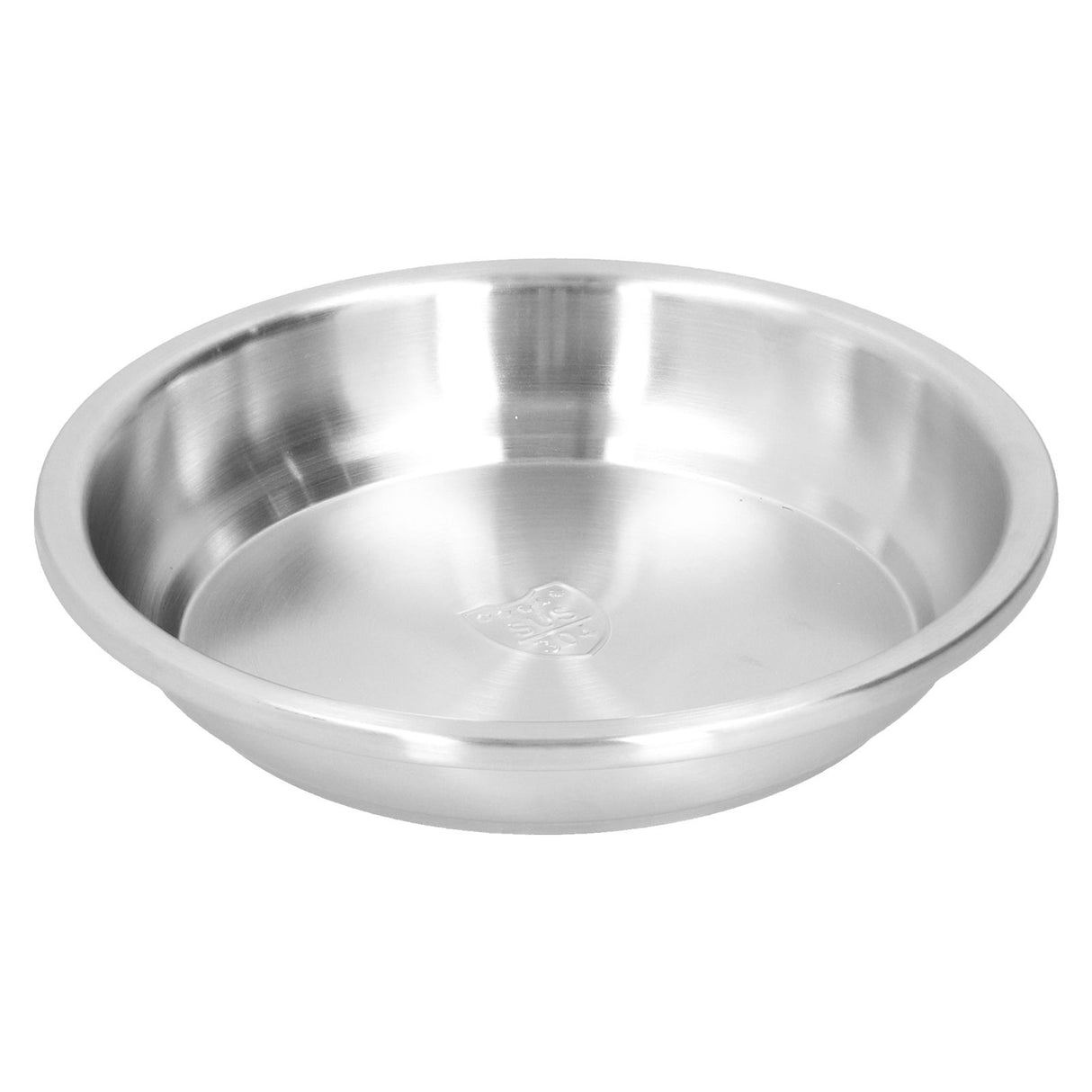 Deep Plate Stainless Steel Heavy Duty Salad Soup Serving Dish Tableware for Home Kitchen28cm