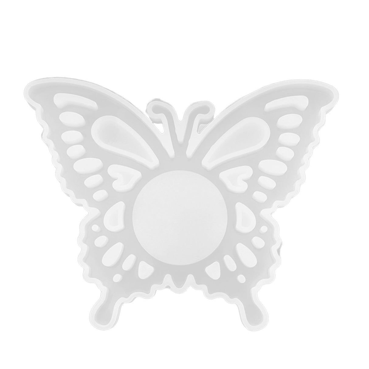 DIY Crystal Epoxy Resin Mold Innovative Shaped Mirror Silicone Candle Holder Mold for BakeryButterfly Mold 60‑735