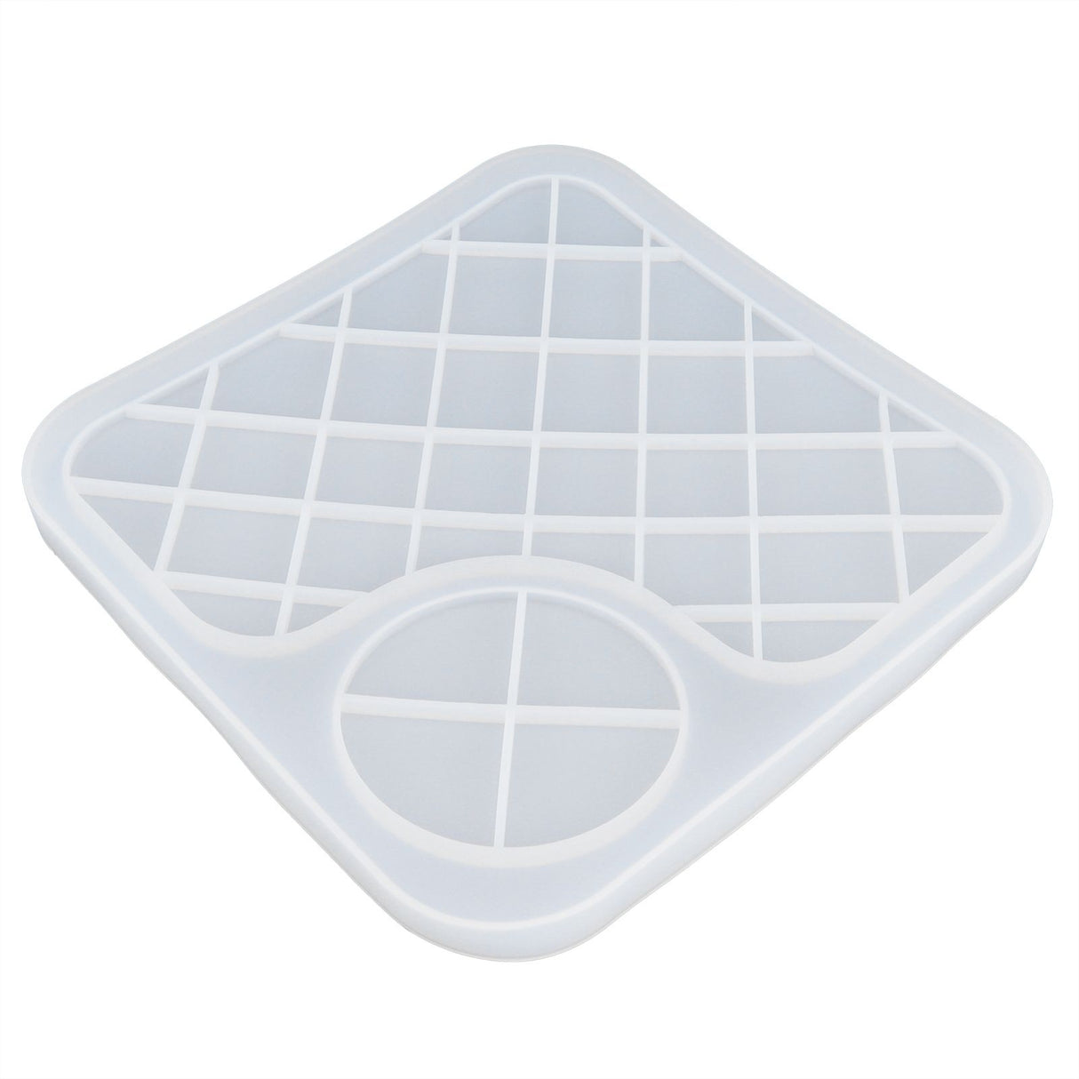 Silicone Mold Translucent Epoxy Resin Drop Glue Tray Tool for DIY Baking Decoration MakingLarge
