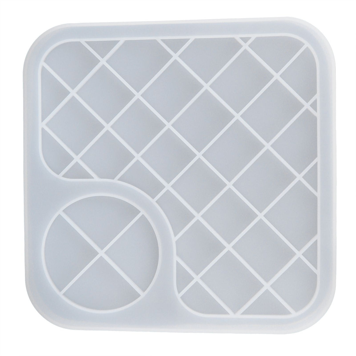 Silicone Mold Translucent Epoxy Resin Drop Glue Tray Tool for DIY Baking Decoration MakingLarge