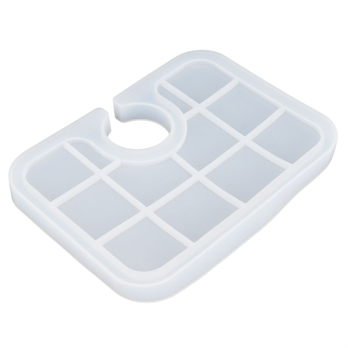 Silicone Mold Translucent Epoxy Resin Drop Glue Tray Tool for DIY Baking Decoration MakingSmall