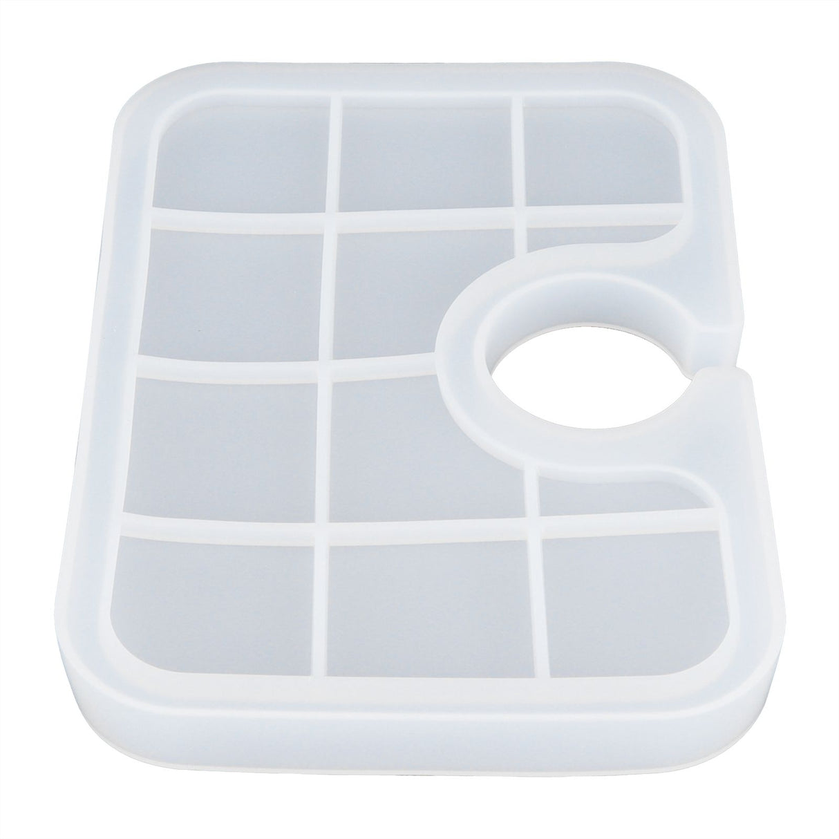 Silicone Mold Translucent Epoxy Resin Drop Glue Tray Tool for DIY Baking Decoration MakingSmall
