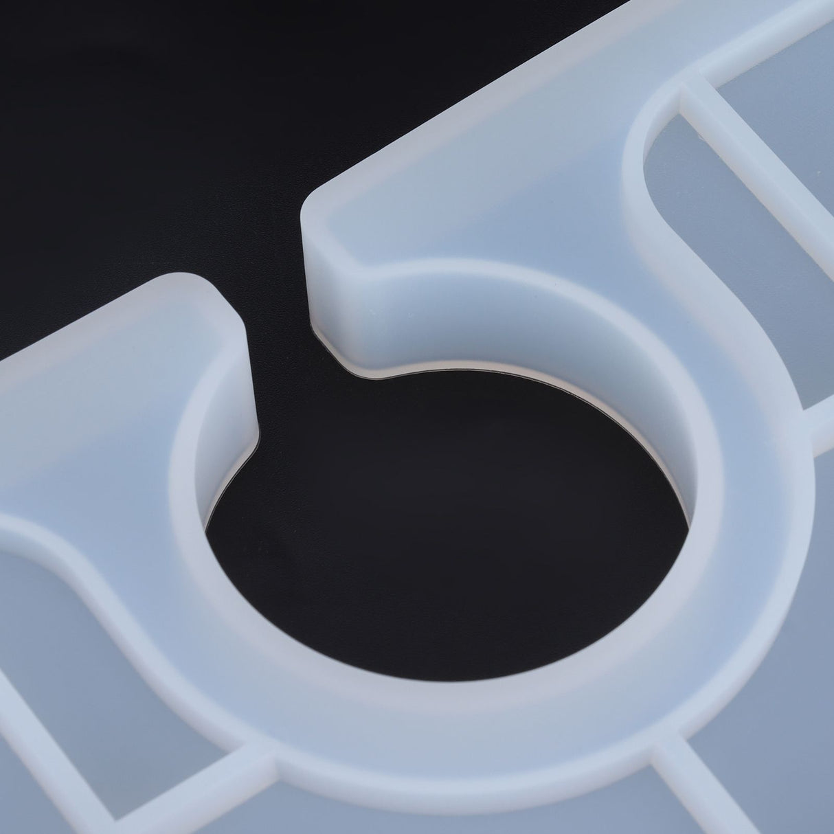 Silicone Mold Translucent Epoxy Resin Drop Glue Tray Tool for DIY Baking Decoration MakingSmall