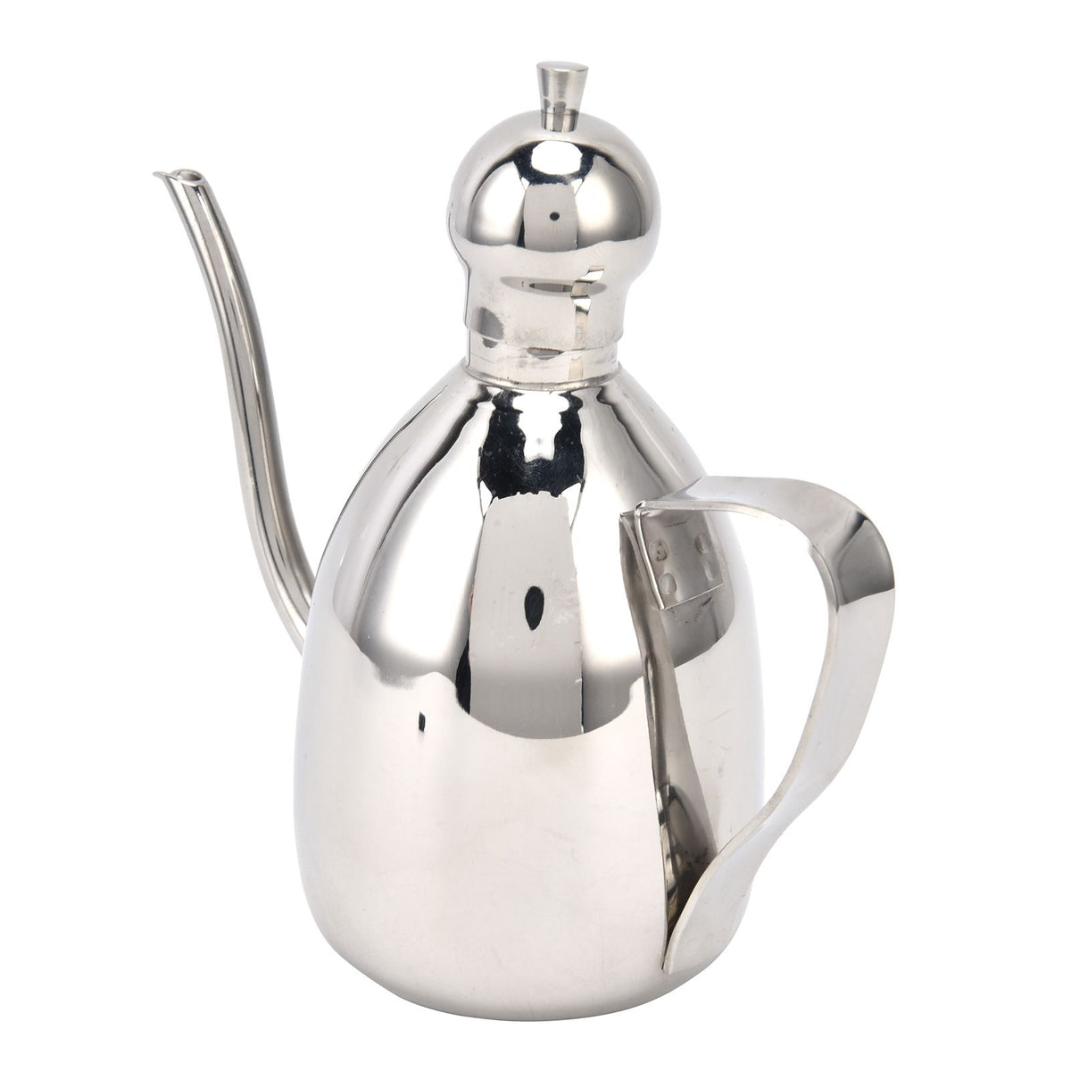 Stainless Steel Oil Can Portable High Water Tightness Stainless Steel Oil Can for Kitchen0.25L