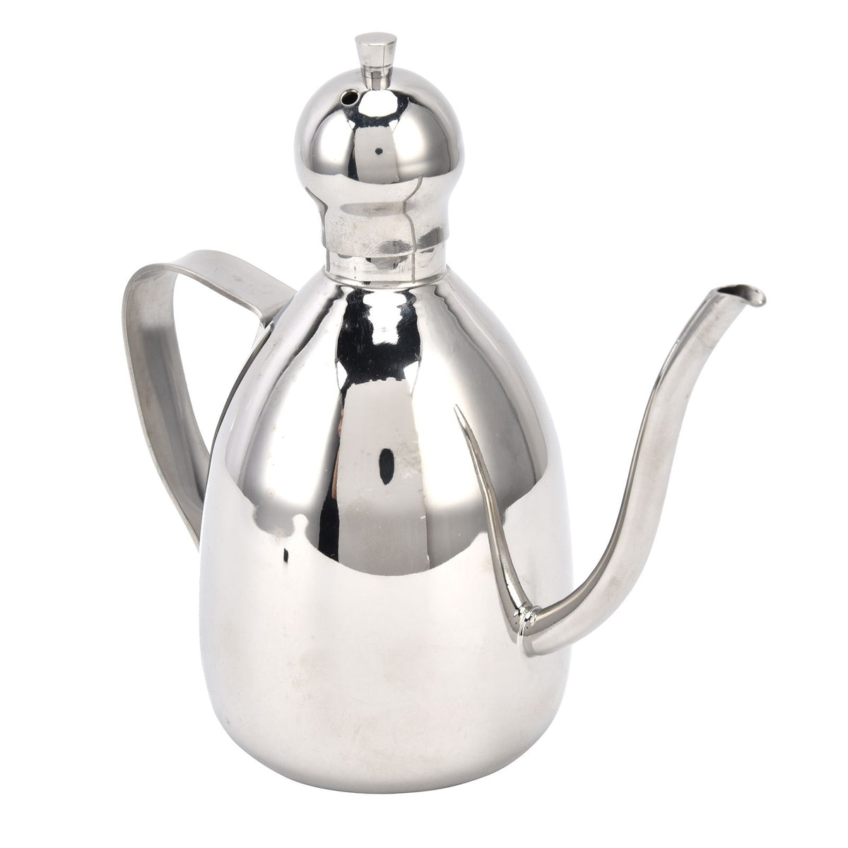 Stainless Steel Oil Can Portable High Water Tightness Stainless Steel Oil Can for Kitchen0.25L