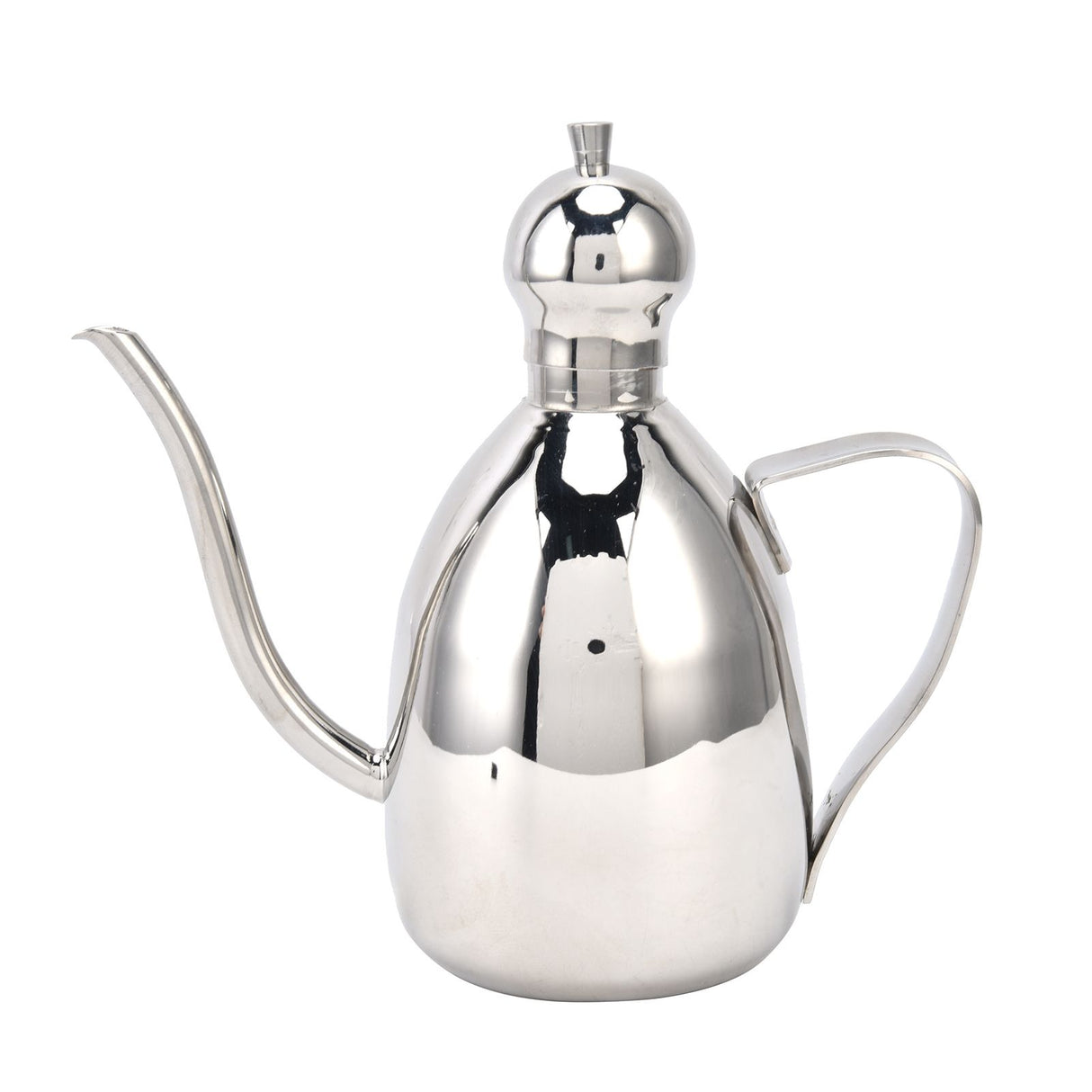 Stainless Steel Oil Can Portable High Water Tightness Stainless Steel Oil Can for Kitchen0.5L