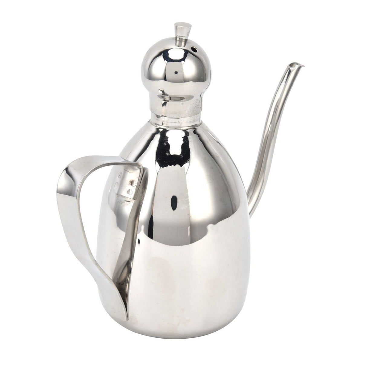 Stainless Steel Oil Can Portable High Water Tightness Stainless Steel Oil Can for Kitchen1L