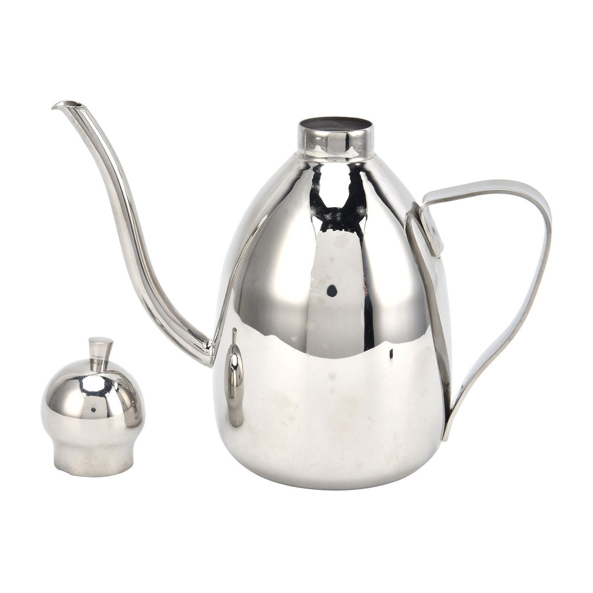 Stainless Steel Oil Can Portable High Water Tightness Stainless Steel Oil Can for Kitchen1L