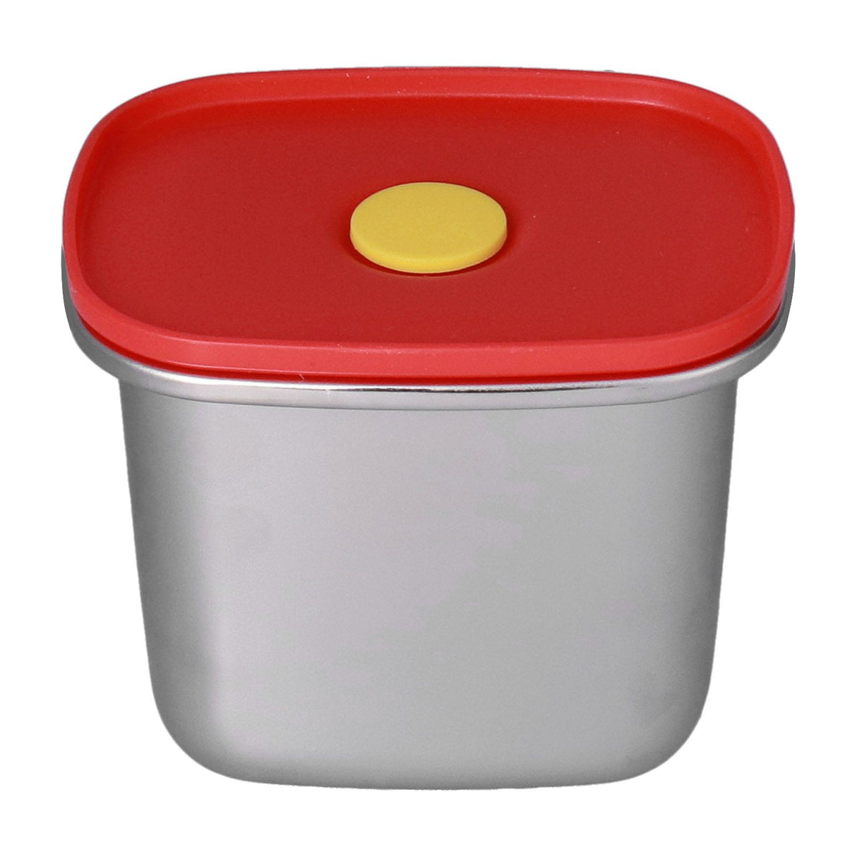 Lunch Box Red Excellent Sealing Easily Clean Environmental Protection Food Storage Containers for Students550ml
