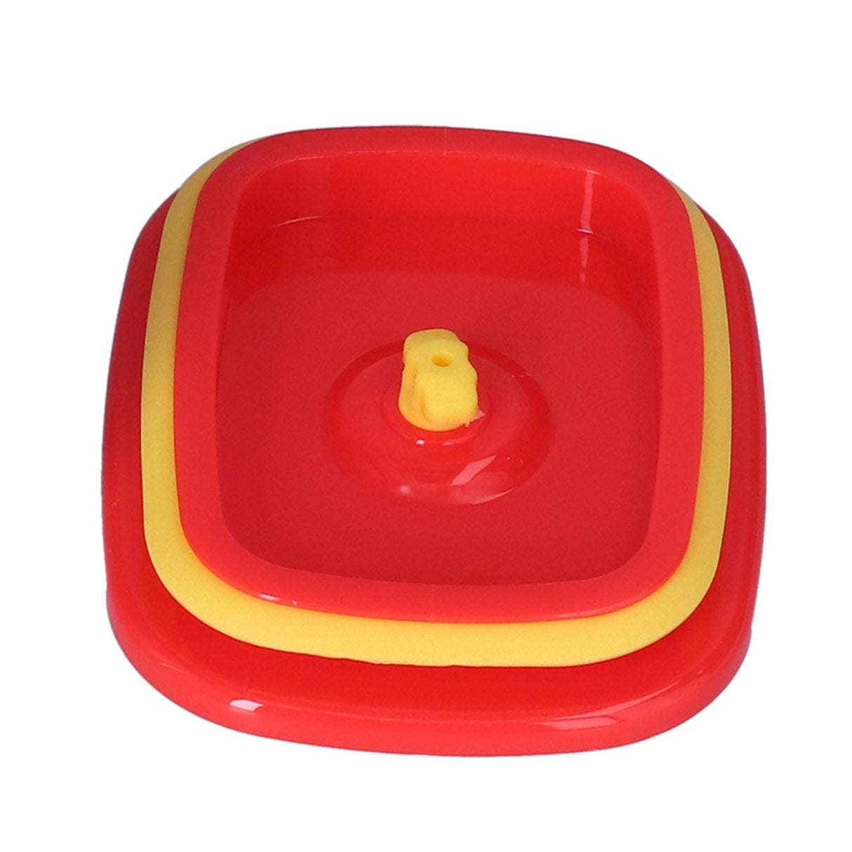 Lunch Box Red Excellent Sealing Easily Clean Environmental Protection Food Storage Containers for Students550ml