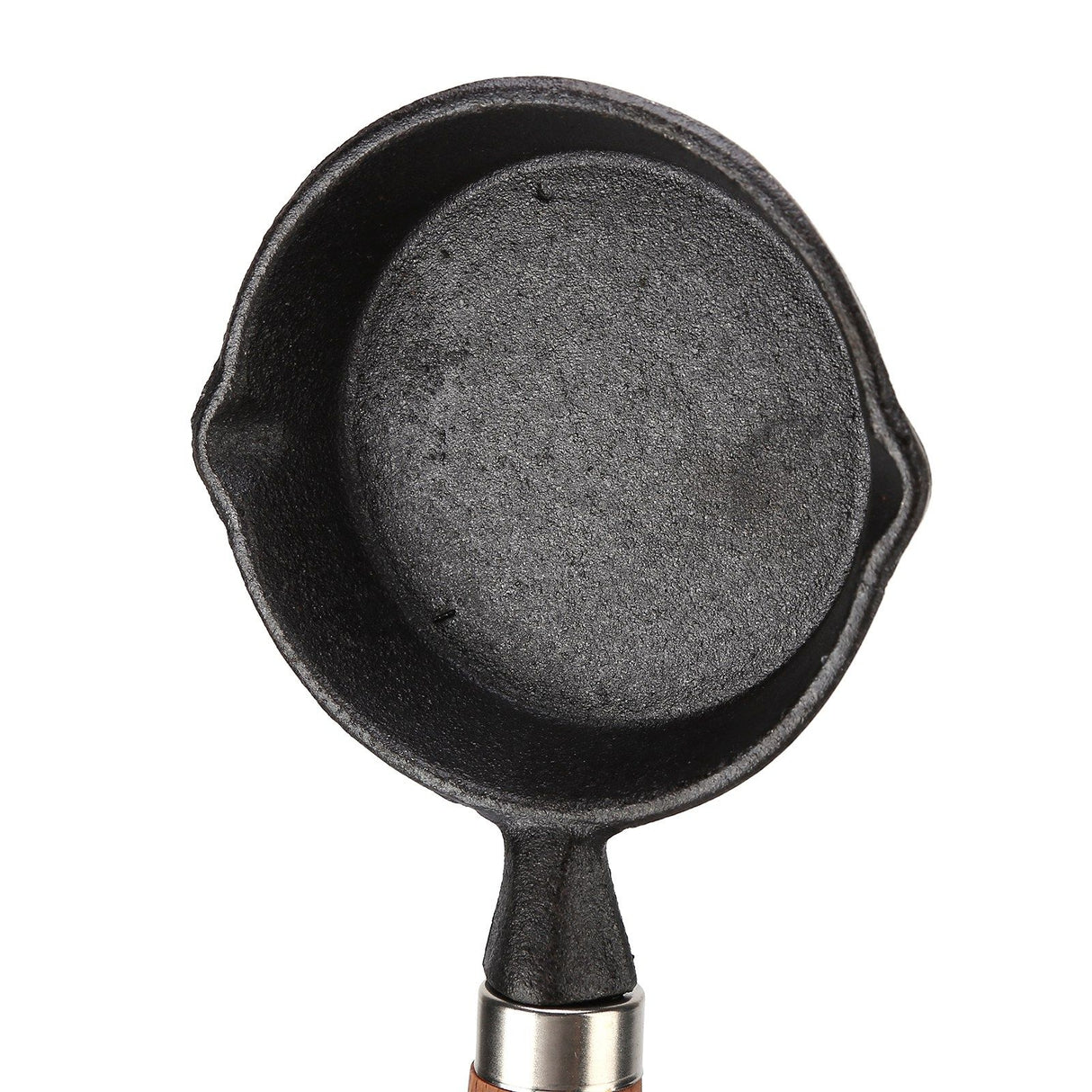 Egg Pan Nonstick Paint Coating Scald Proof Handle Cast Iron Antirust Omelette Pan for Fried Egg Hot Oil