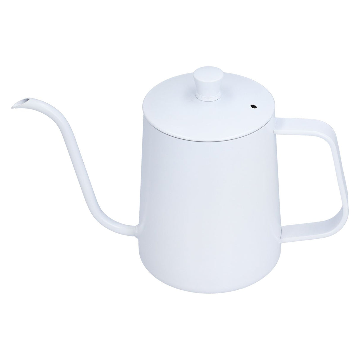 Coffee Kettle Stainless Steel Mini Portable White Thin Mouth Pour Over Kettle for Travelling Camping Tea Coffee