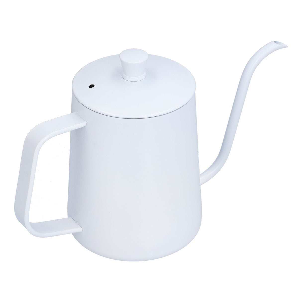 Coffee Kettle Stainless Steel Mini Portable White Thin Mouth Pour Over Kettle for Travelling Camping Tea Coffee