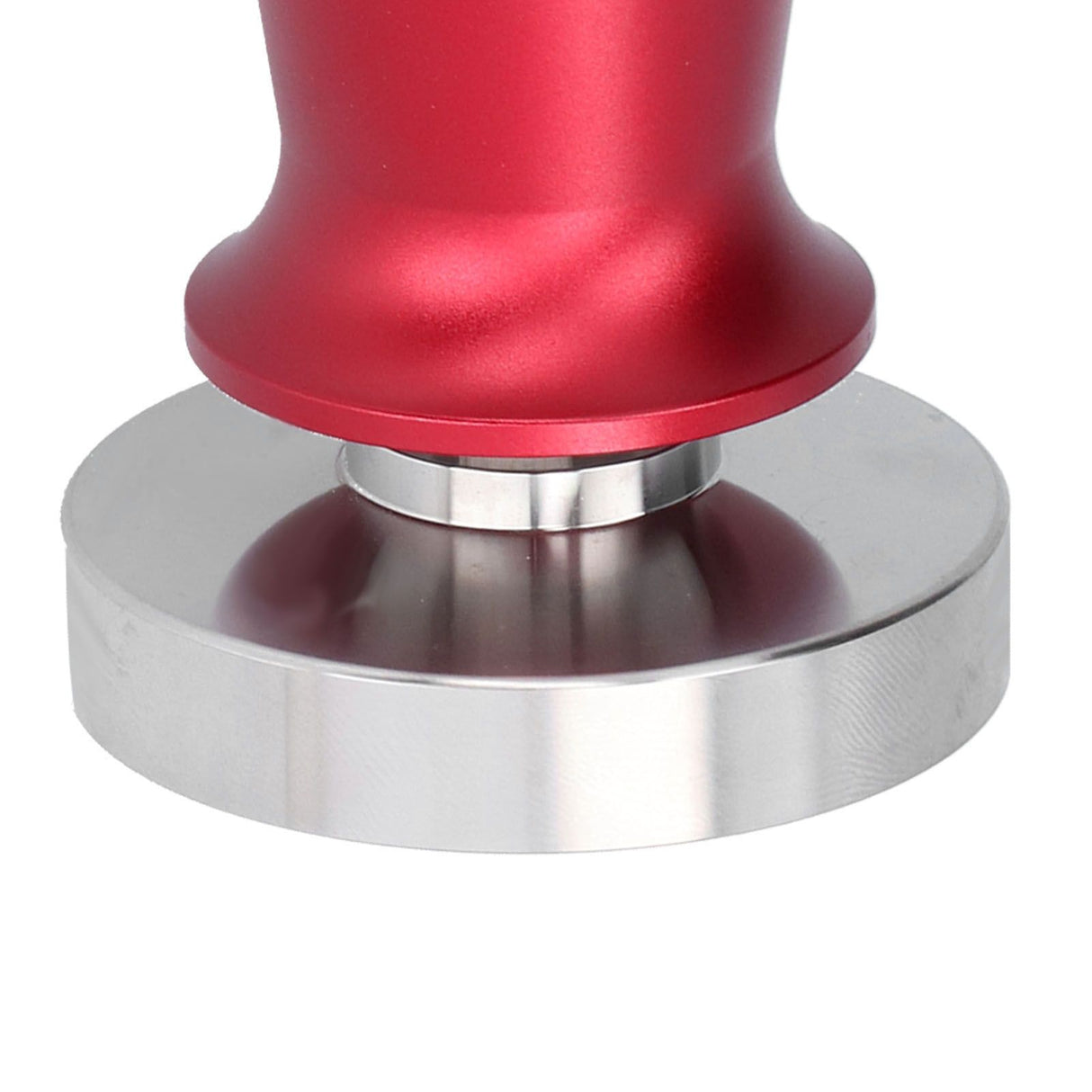 58mm Diameter Coffee Powder Tamper Stainless Steel Coffee Press Hammer Supplies for KitchenRed