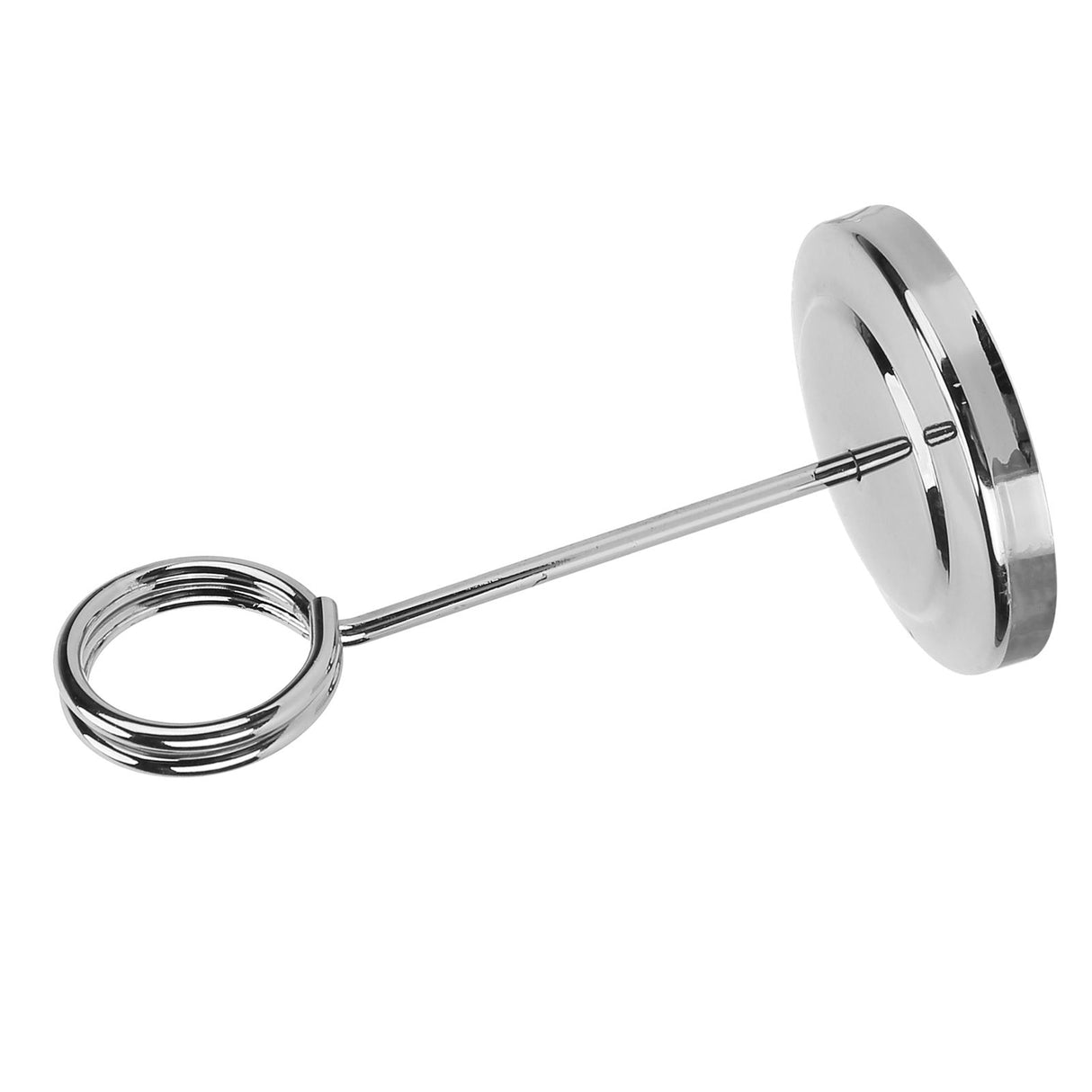Table Number Holder Stainless Steel Durable Fade Resistant Lightweight Picture Clip for Hotel Restaurant10.5cm Silver