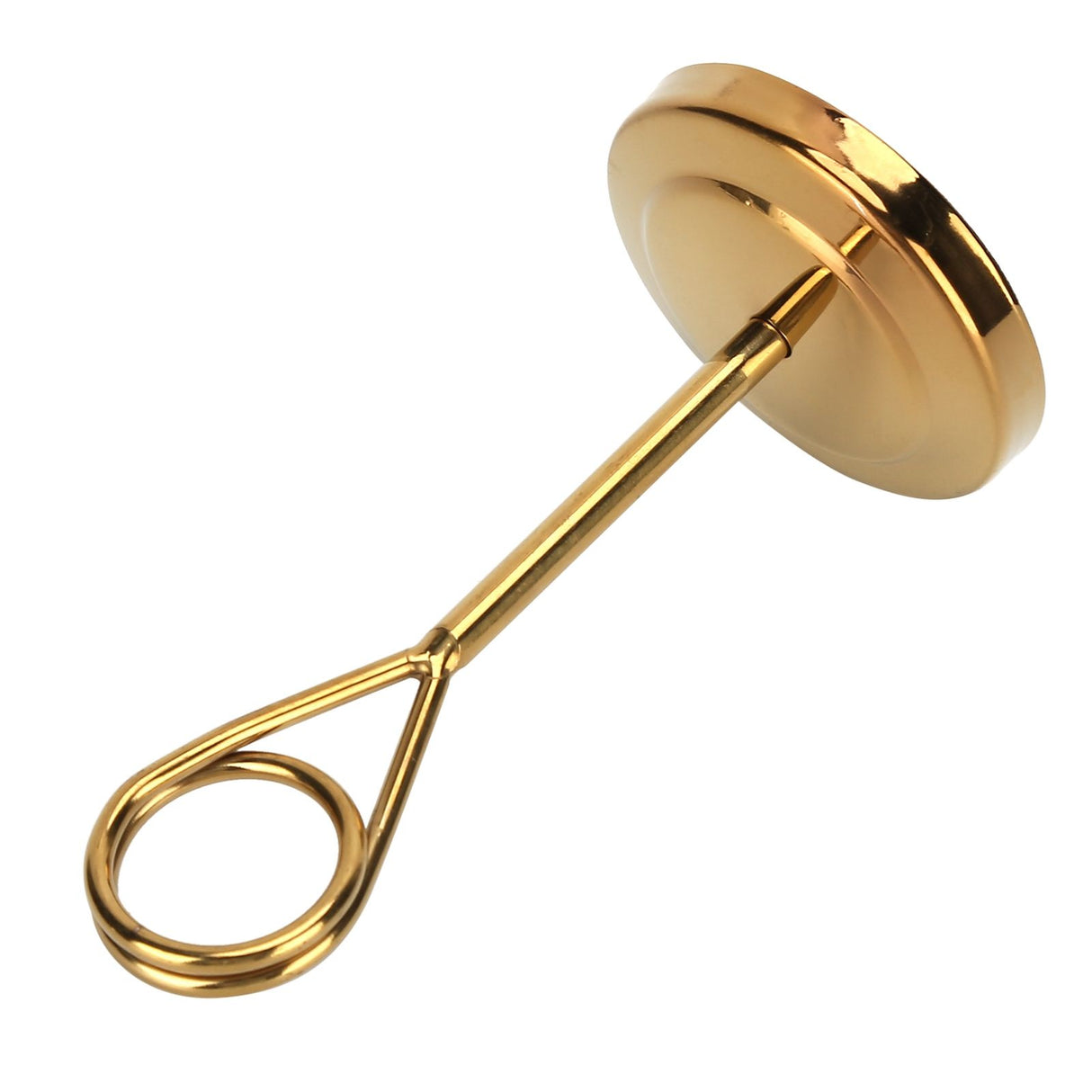 Table Number Holder Stainless Steel Durable Fade Resistant Lightweight Picture Clip for Hotel Restaurant10.5cm Gold