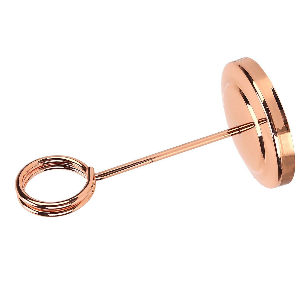 Table Number Holder Stainless Steel Durable Fade Resistant Lightweight Picture Clip for Hotel Restaurant10.5cm Rose Gold