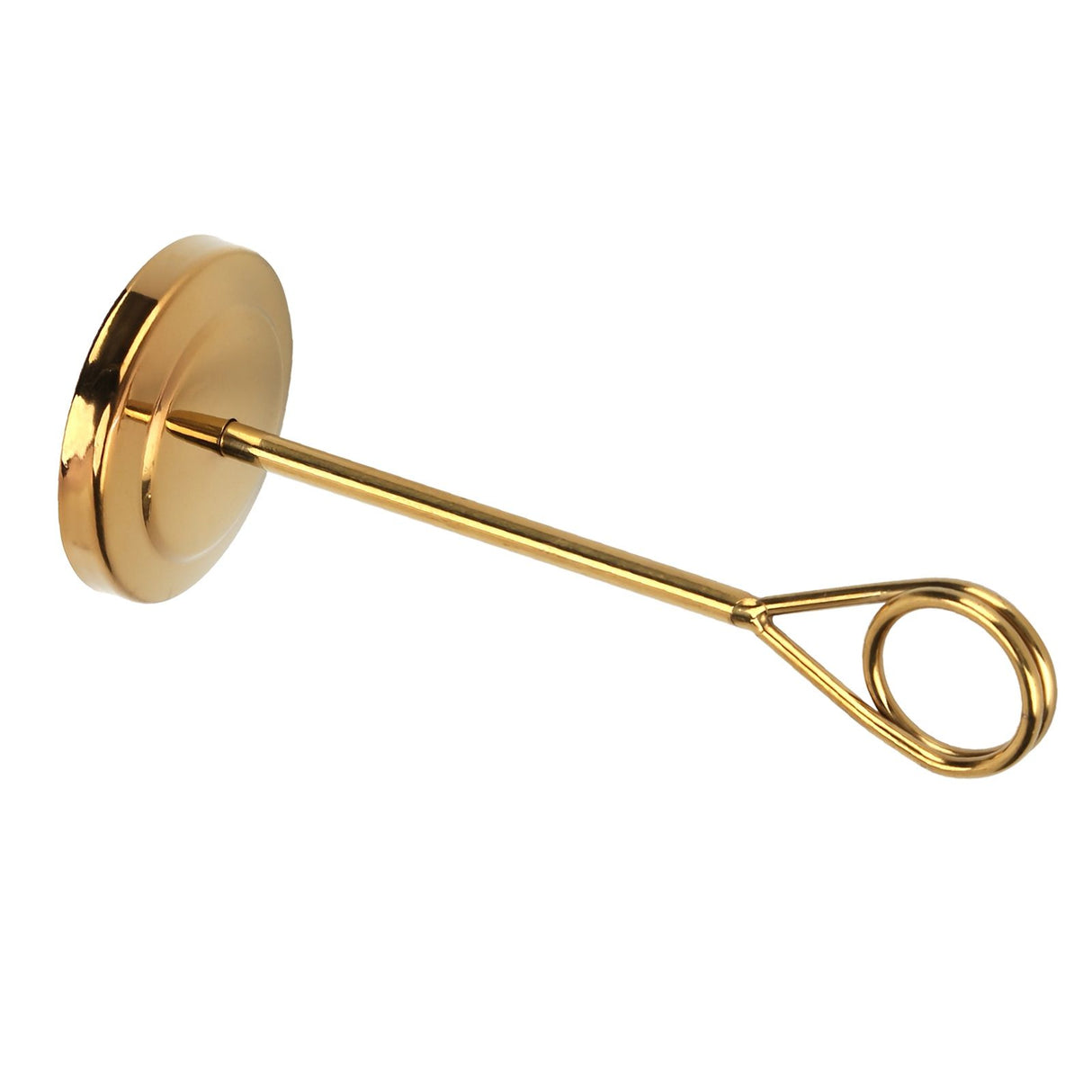 Table Number Holder Stainless Steel Durable Fade Resistant Lightweight Picture Clip for Hotel Restaurant15.5cm Gold