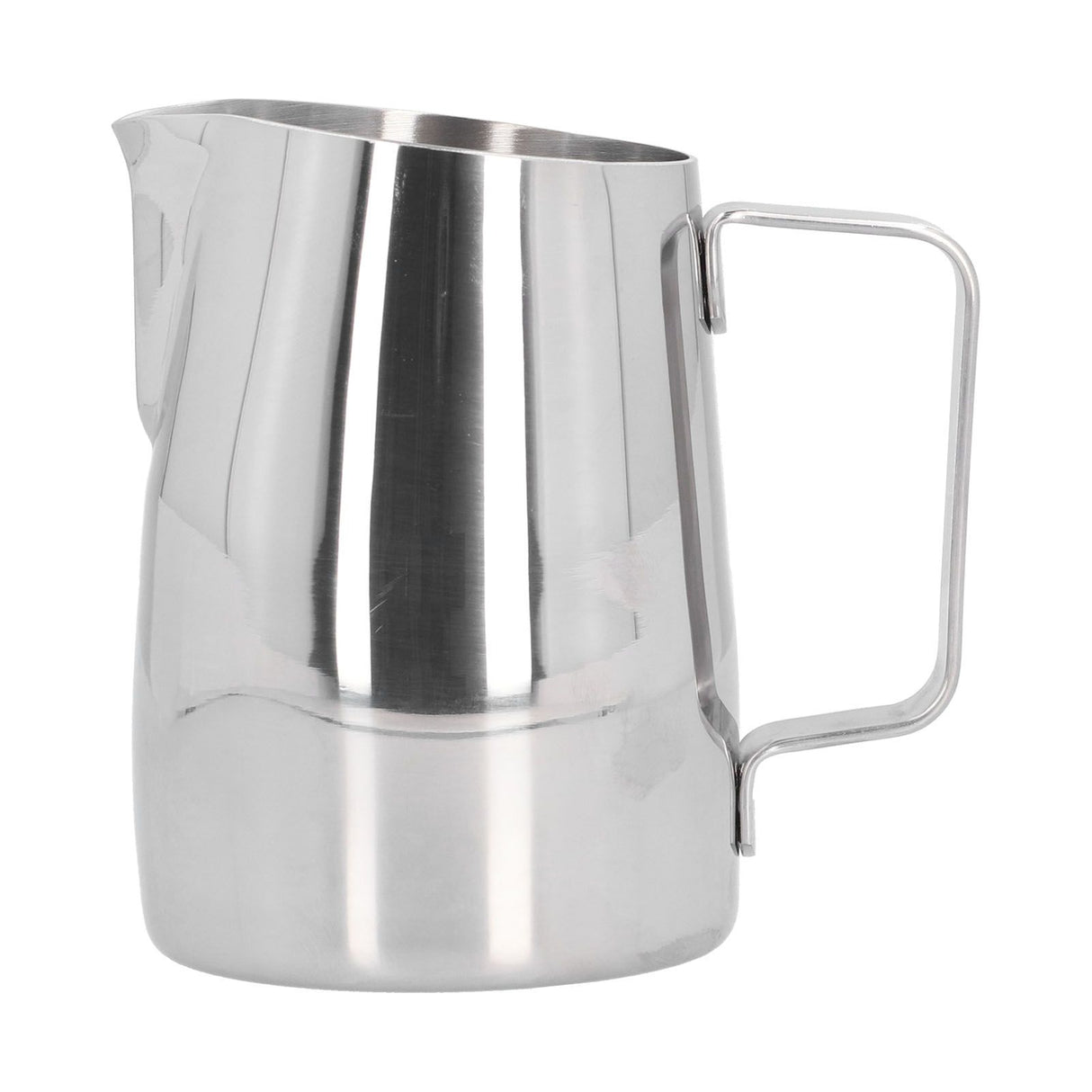 400ml 304 Stainless Steel Coffee Jug Oblique Mouth Milk Frothing Jug for Home Kitchen