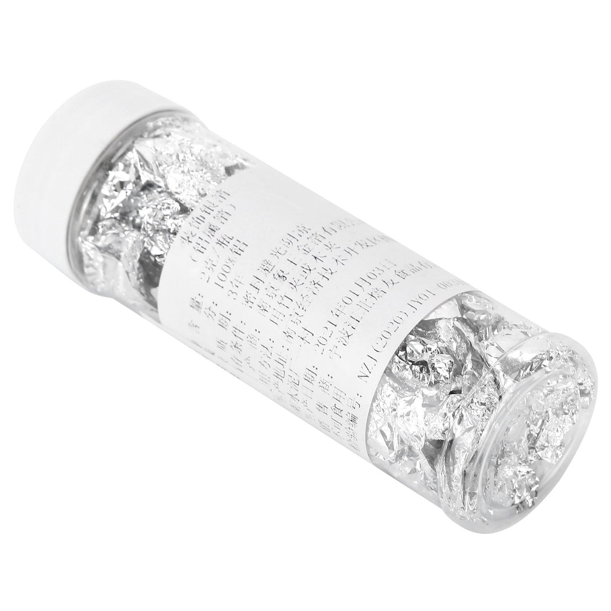 2g Silver Foil Inedible Silver Leaf Flakes for Cooking Cake and Chocolate Decoration Crafts and Arts