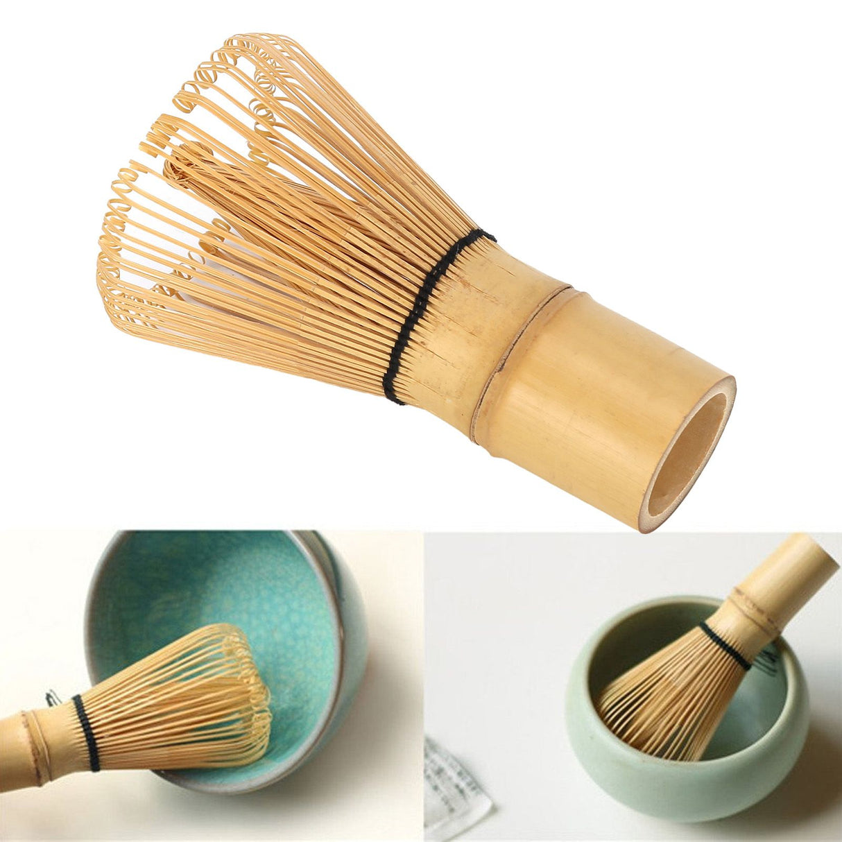 Japanese Style Matcha Tea Whisk Bamboo Brush Tool Tea Accessory for Matcha Tea Making Kitchen Accessories