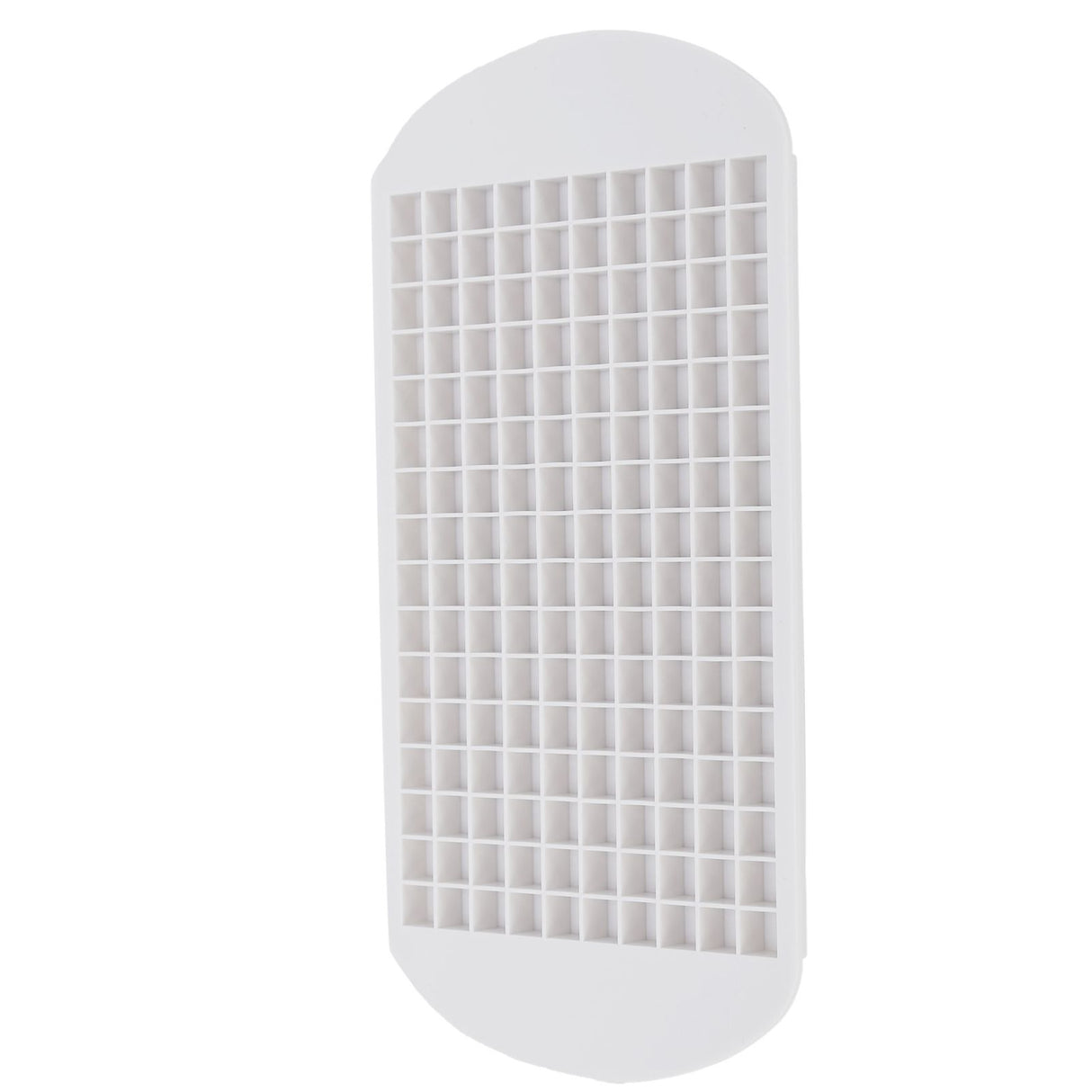160 Grid Ice Tray Square Flexible Silicone High Temperature Resistant Mini Ice Cube Mold for Home RestaurantWhite