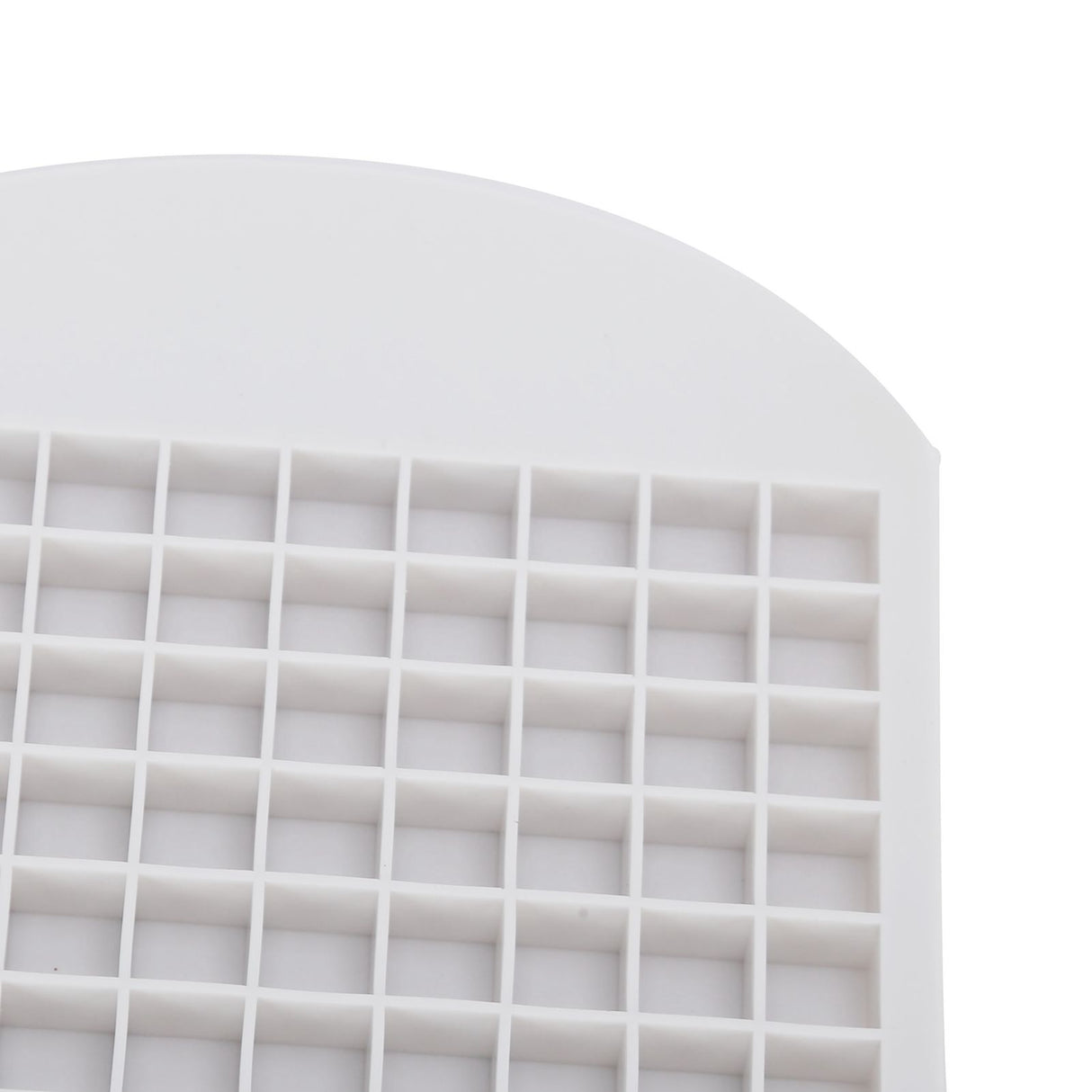 160 Grid Ice Tray Square Flexible Silicone High Temperature Resistant Mini Ice Cube Mold for Home RestaurantWhite