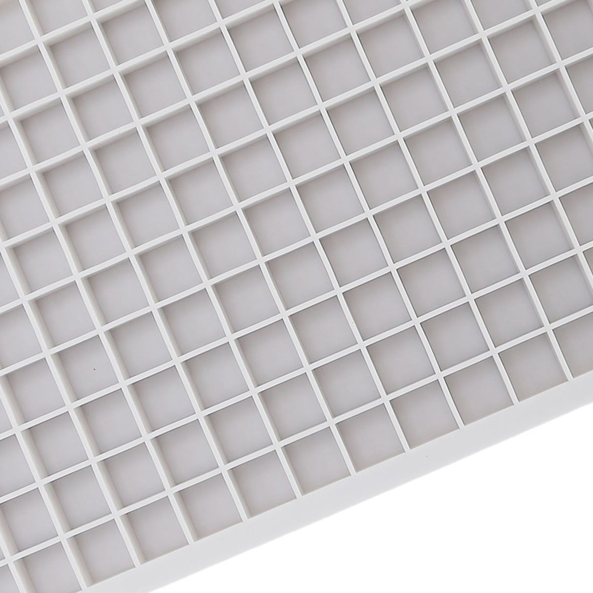 160 Grid Ice Tray Square Flexible Silicone High Temperature Resistant Mini Ice Cube Mold for Home RestaurantWhite