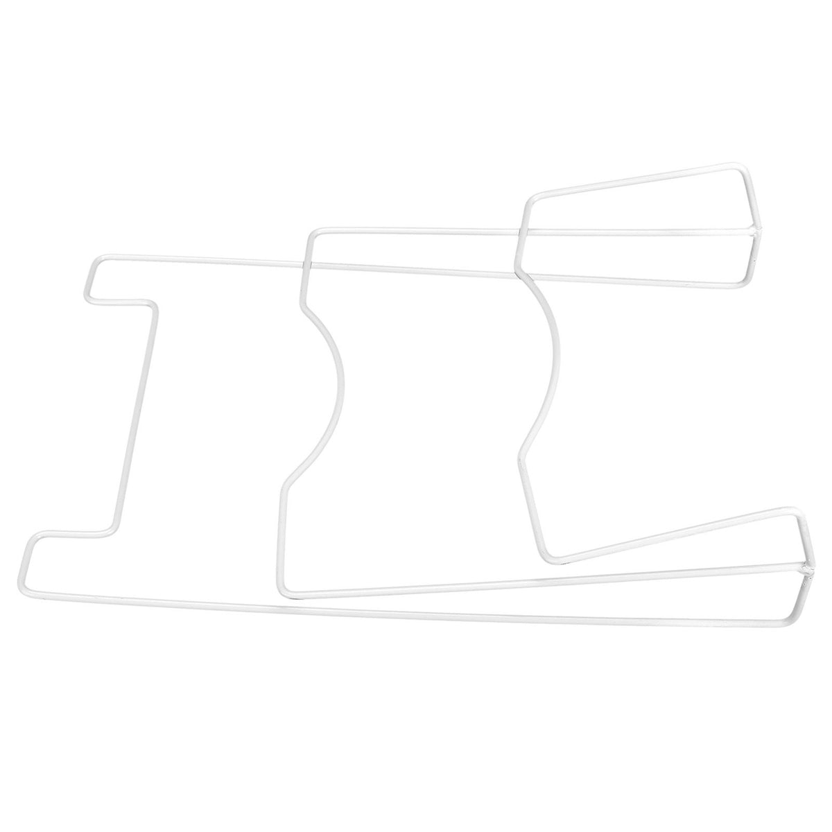 Wrought Iron Cabinet Door Mount Pot Lid Organizer Cutting Board Holder Kitchen Cookware Storage