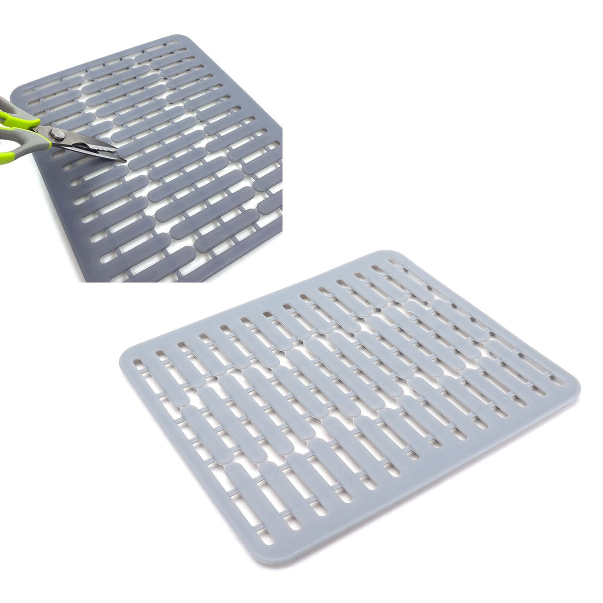 Sink Mat Silicone Multifunctional Nonslip Heat Insulating Drain Pad Kitchen Supplies