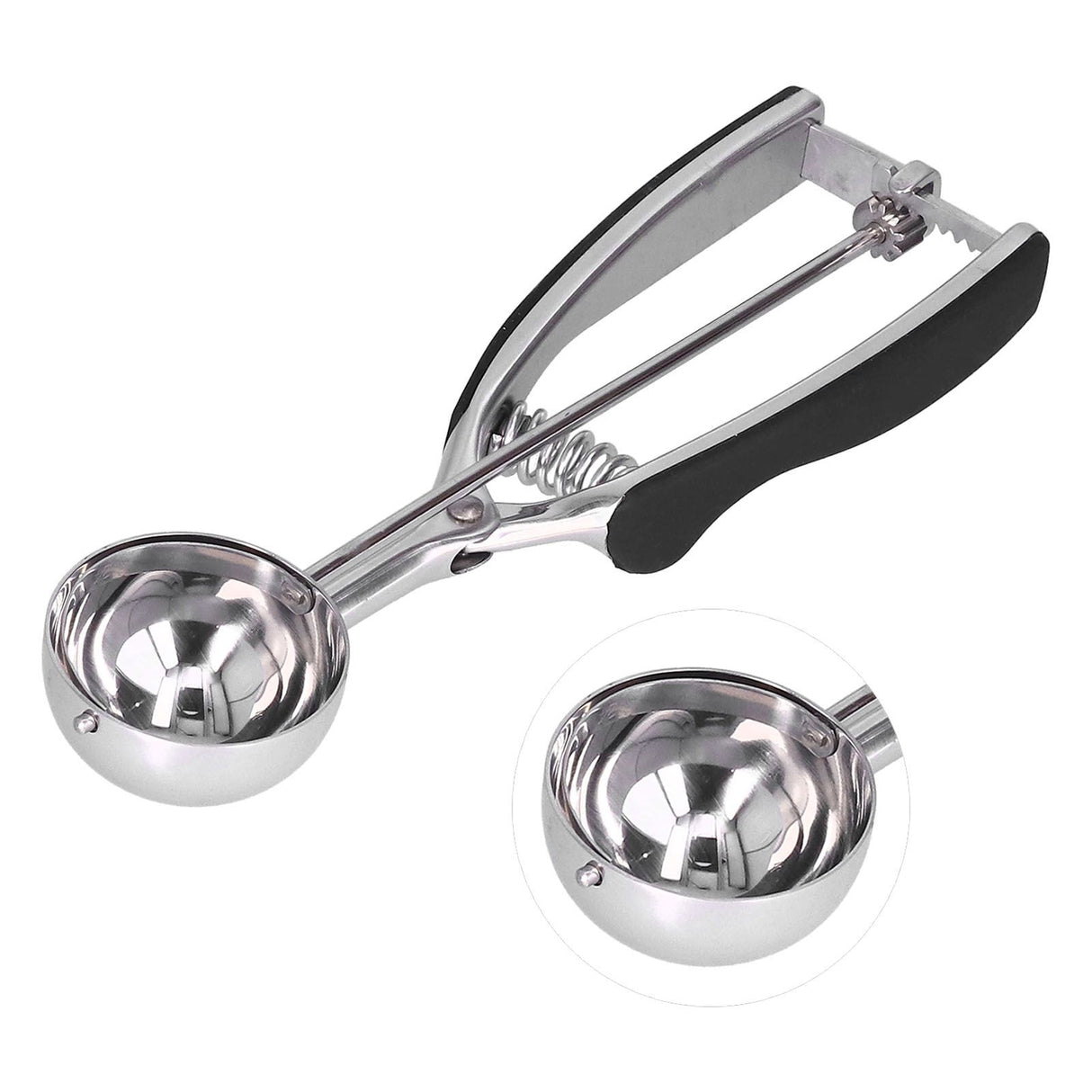Cookie Scoop Stainless Steel Multifunctional Manual Portable Ice Cream Scooper for Home HotelJ10190P 39mm